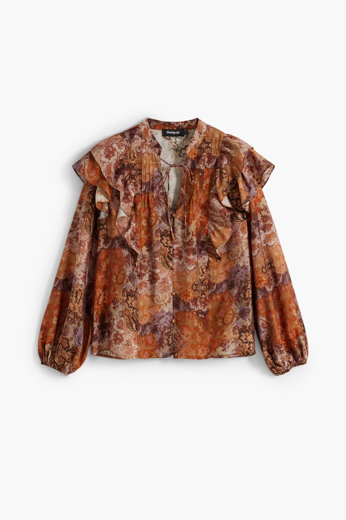 BLUS_ROMANTICA 7002 NARANJA