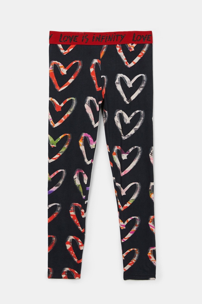 Legging slim corazones