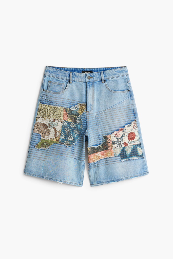 DENIM_BERMUD 5053 DENIM MEDIUM WASH