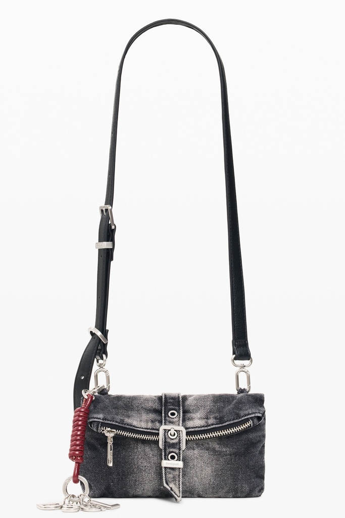 MONE_HALF LOGO 2070 DENIM DARK GREY