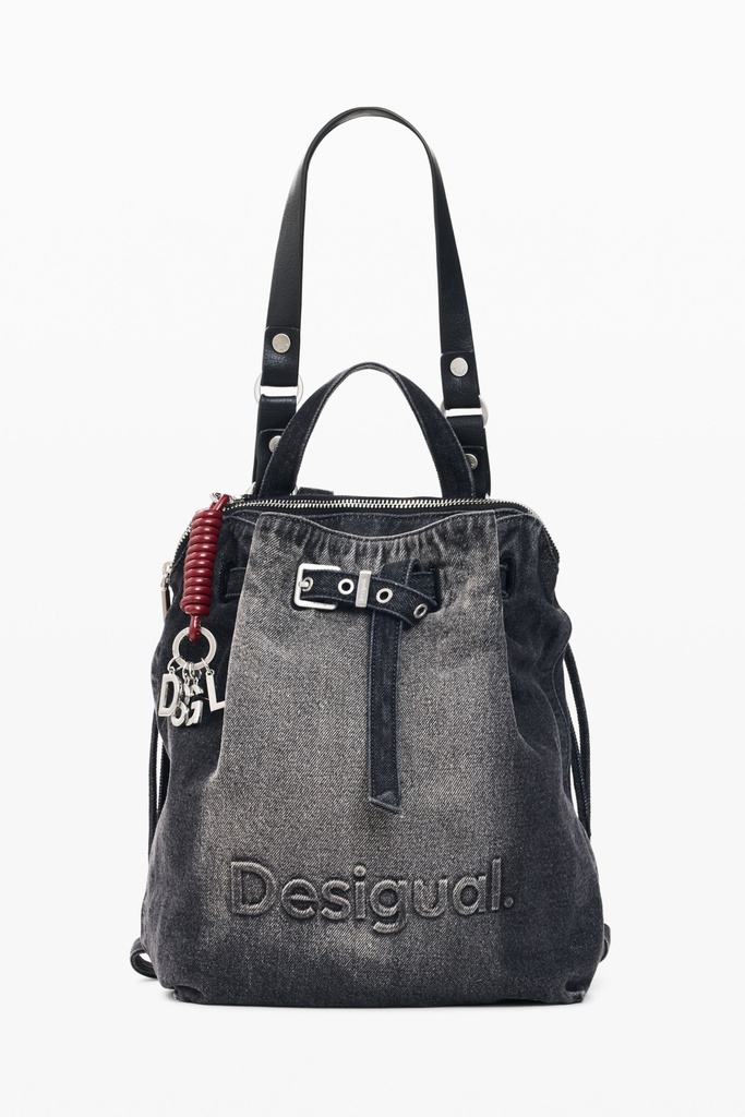 BACK_HALF LOGO 2070 DENIM DARK GREY