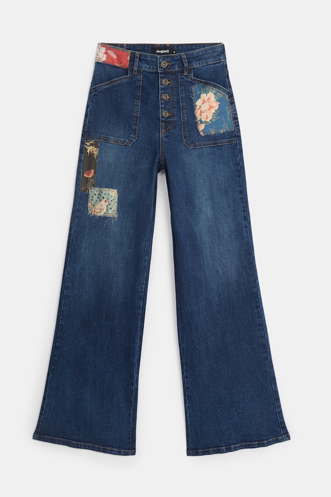 Vaquero Wide leg patch