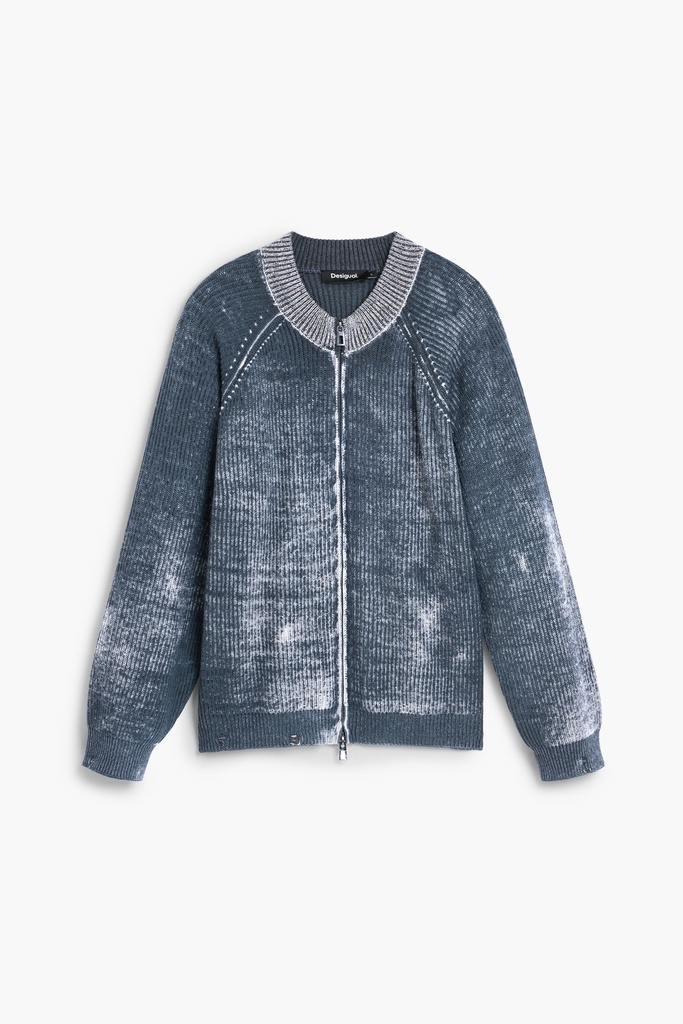 JERS_CARDIGAN SCRATCH 2000 NEGRO