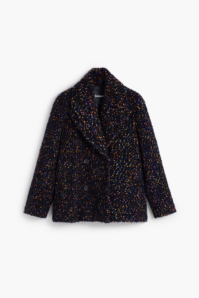 COAT_BOTTONE 2000 NEGRO