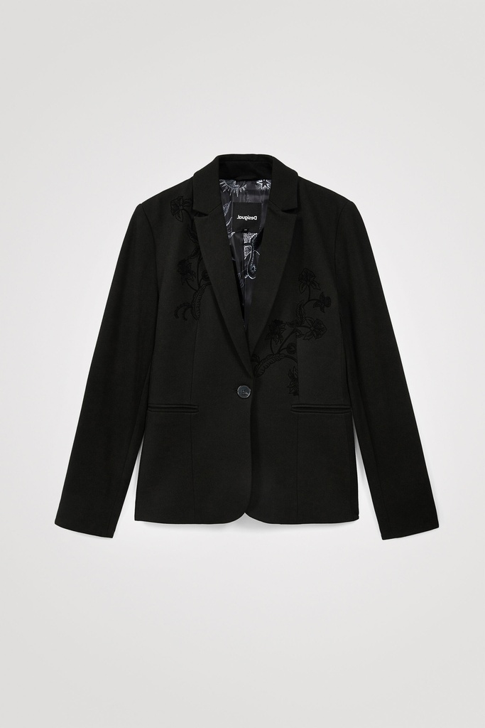 Blazer slim flores