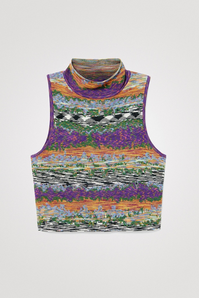 Camiseta slim punto