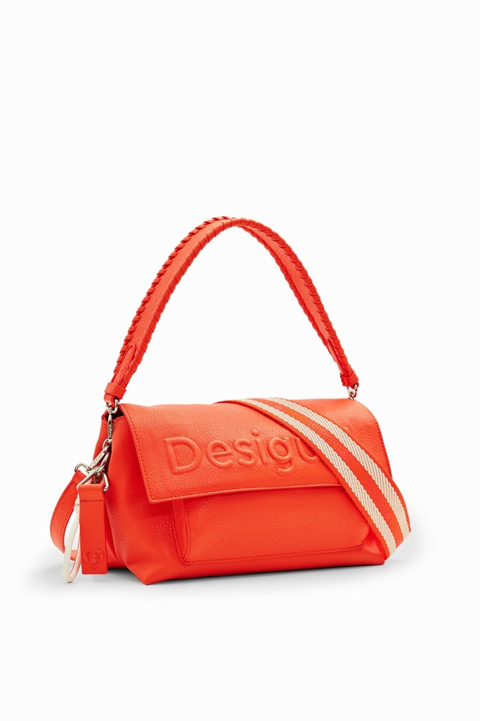 BAG_HALF LOGO 24 VENE 7009 MANDARINA