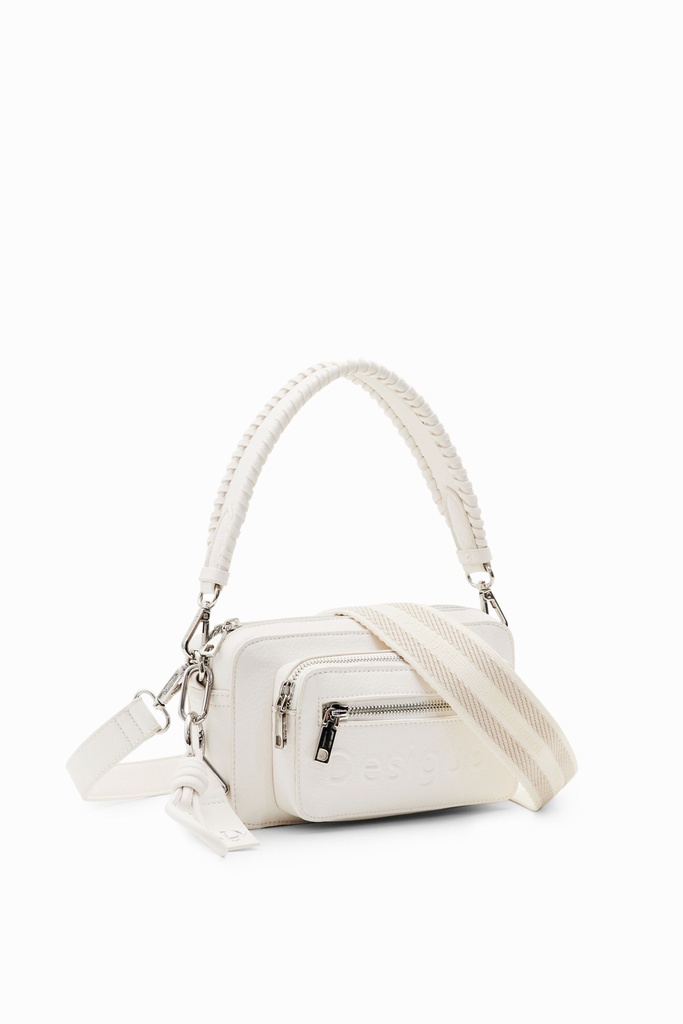 BAG_HALF LOGO 24 CA 1021 BLANCO ROTO