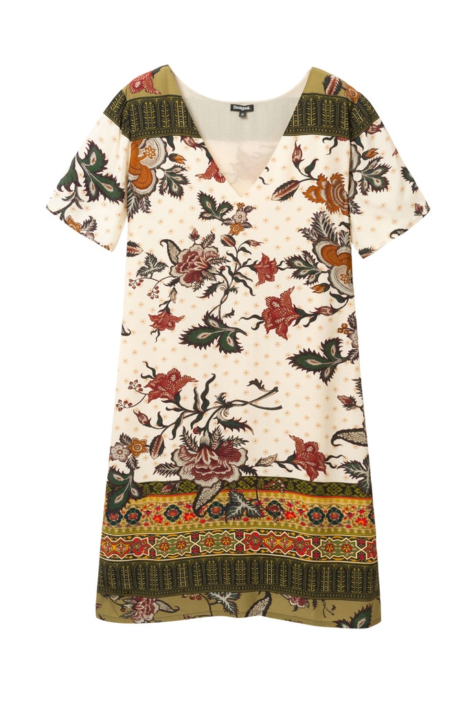 V-neck tunic dress 
