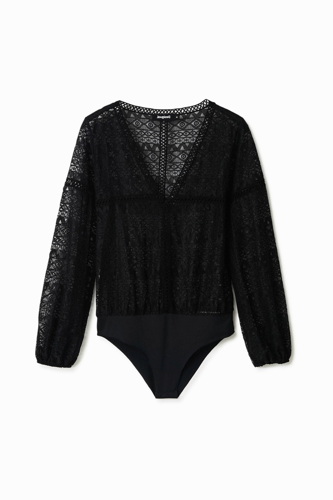 Slim lace bodysuit 