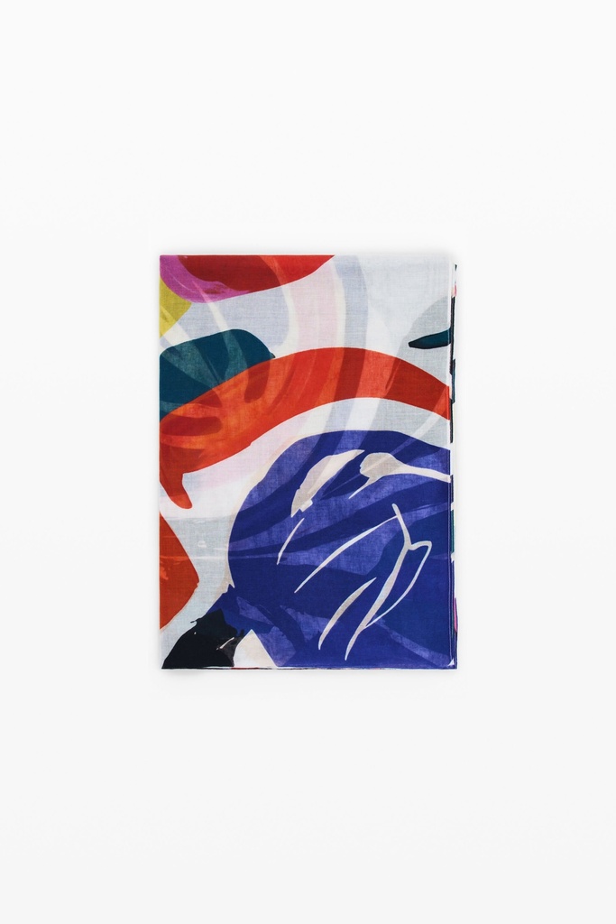 FOU_LYRA RECT 9021 MULTICOLOR FUCSIA