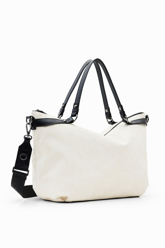 BAG_LOGORAMA LIBIA 1008 CRUDO BEIGE