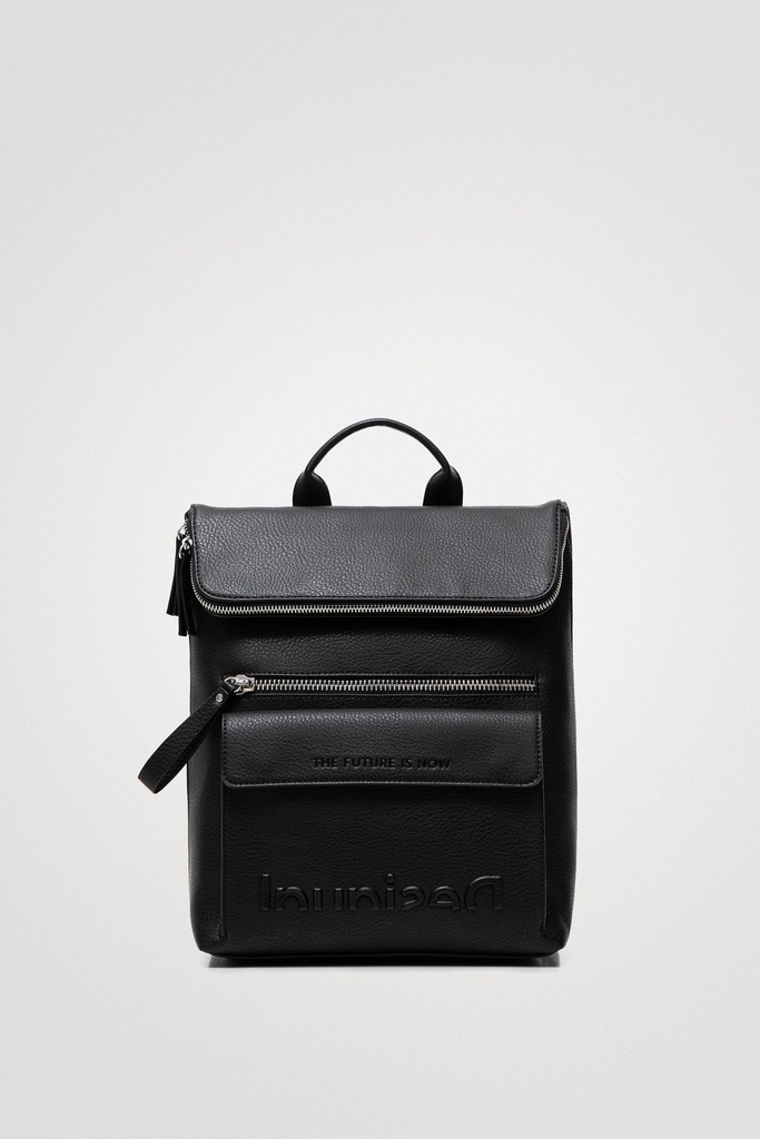 BACK_EMBOSSED HALF LOGO N 2000 NEGRO