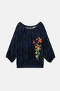 BLUS_CARLA 5189 PEACOAT