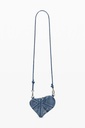 Mini heart crossbody wallet 