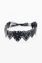 BELT_HEARTS STUDS 2000 NEGRO