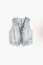REPRIS_COAT_ 5007 DENIM LIGHT WASH