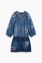 REPRIS_DRESS 5160 DENIM MEDIUM LIGHT