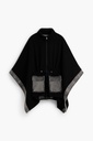 PONCHO_DENIM ALDAMA GREY 2000 NEGRO