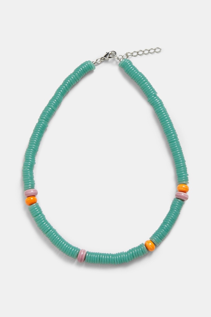Collar gargantilla cuentas 
