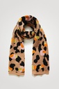Bufanda alargada animal print