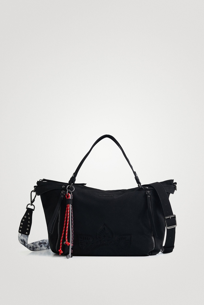Bolso grande mano grabado