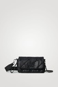 Bolso bandolera acolchado efecto piel