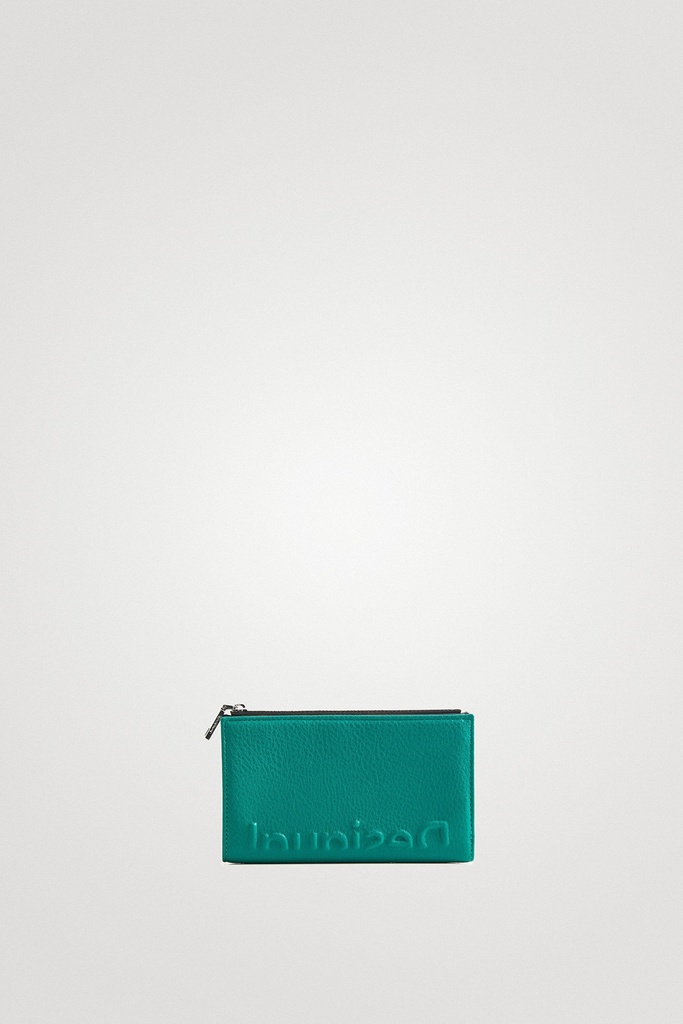 Monedero alargado logo
