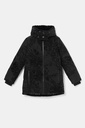 Chaqueta slim acolchada flores