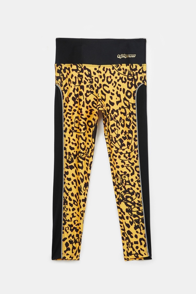 Legging slim animal print