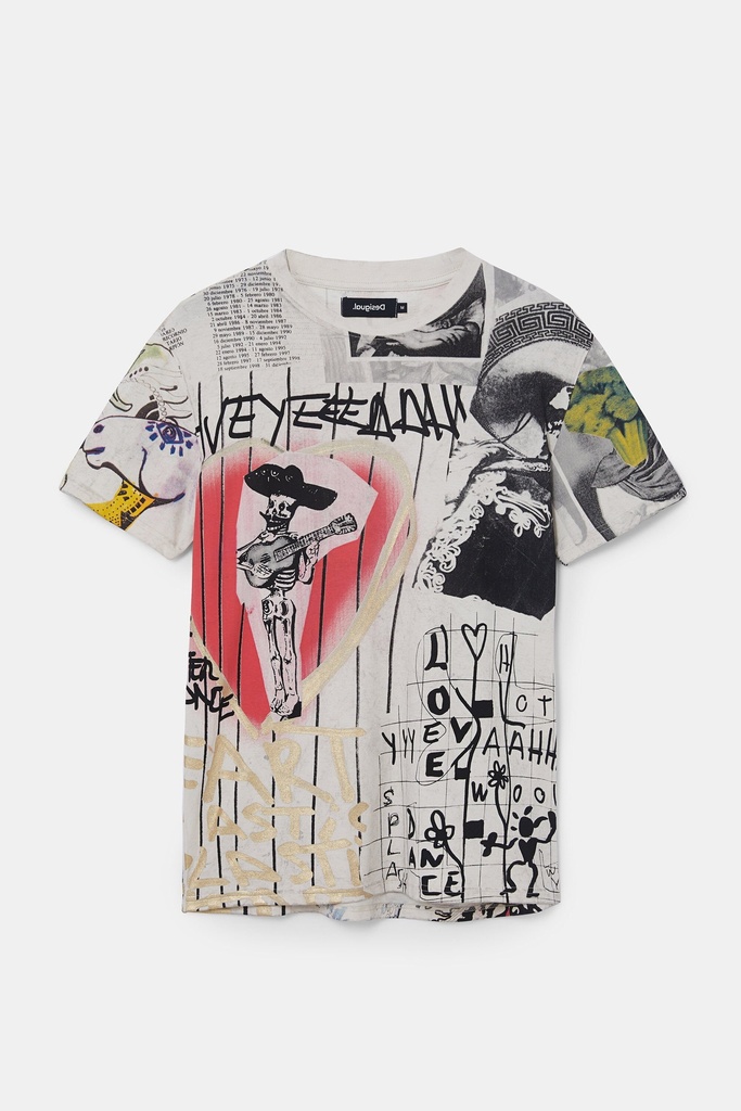 Camiseta arty 100% algodón