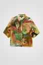 Camisa corta oversize tencel