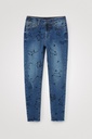 Pantalón vaquero skinny tobillero cosmic