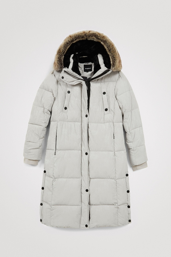 Chaqueta acolchada larga