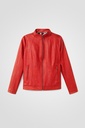 Chaqueta slim cuello alto