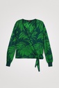 Jersey jacquard tropical