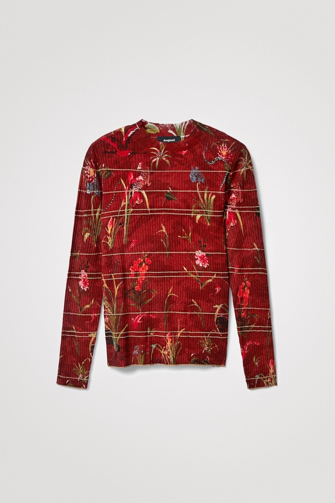 Jersey punto flores