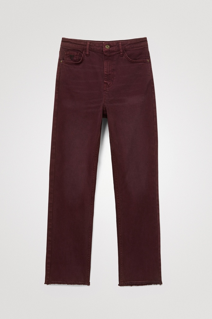 Pantalón straight tobillero