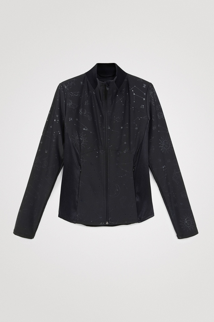 Chaqueta slim técnica cosmos