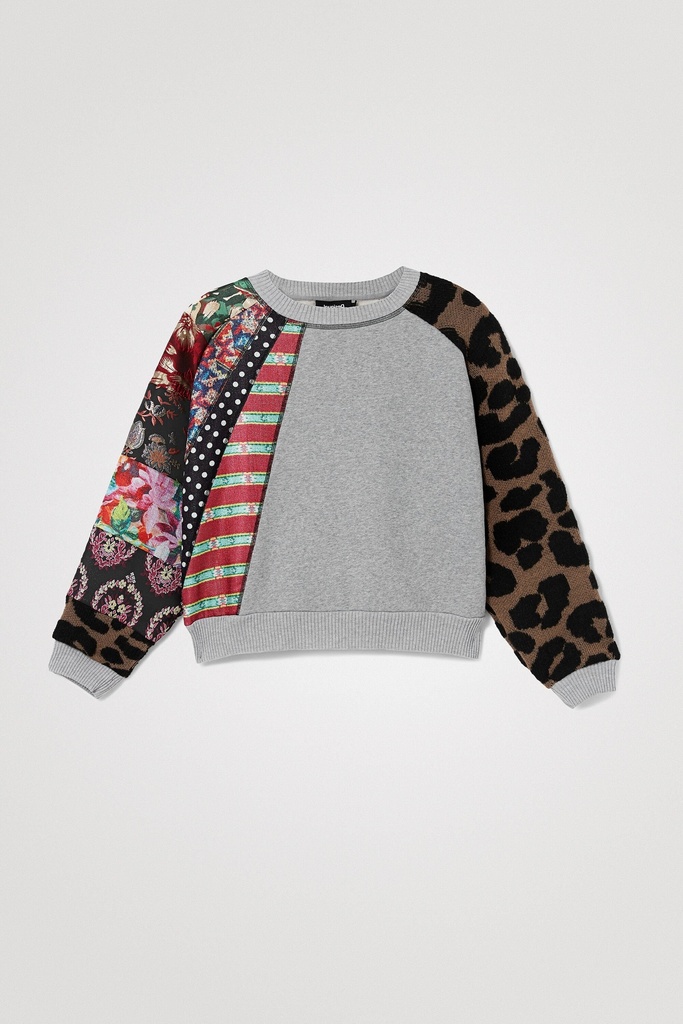 Sudadera felpa patch