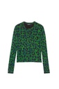 Camiseta slim animal print