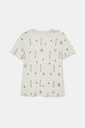Camiseta viscosa estampado boho