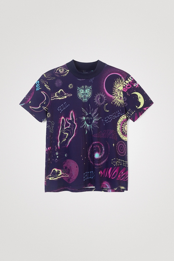 Camiseta astrología 100% algodón